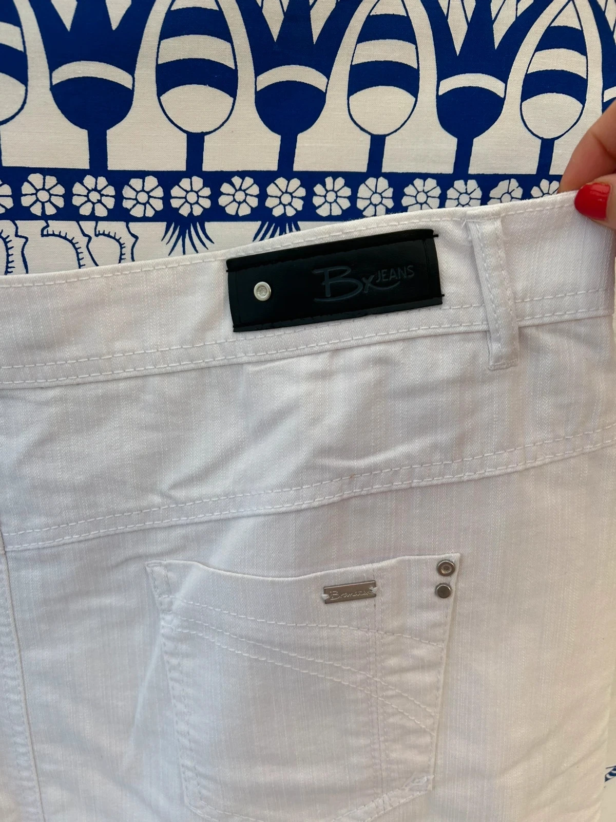 Saia 50/5XL nova Brandtex branca feminina – photo 4